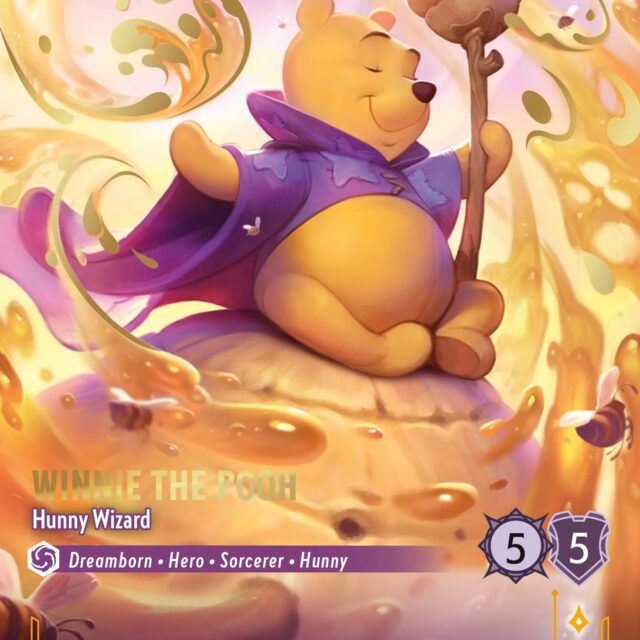 Winnie the Pooh - Hunny Wizard (009-227) - Set 9: Fabled - Disney Lorcana Enchanted