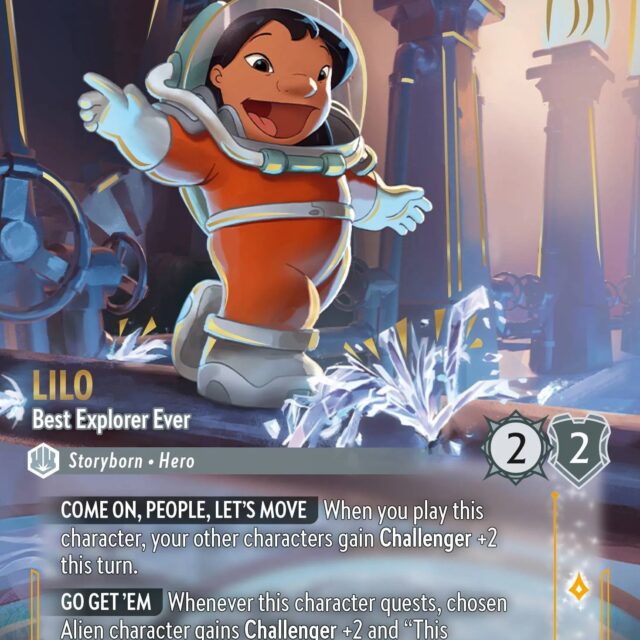 Lilo - Best Explorer Ever (009-238) - Set 9: Fabled - Disney Lorcana Enchanted