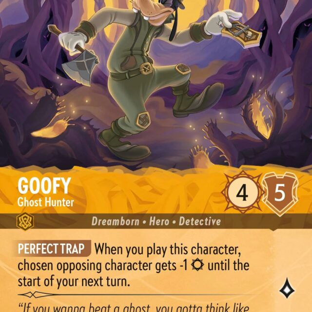 Goofy - Ghost Hunter (010-205) - Set 10: Whispers in the Well - Disney Lorcana Epic