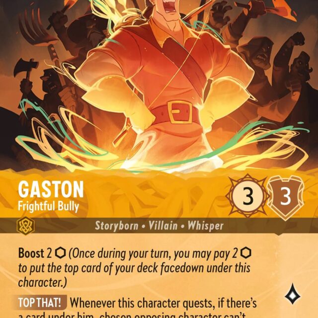Gaston - Frightful Bully (010-206) - Set 10: Whispers in the Well - Disney Lorcana Epic