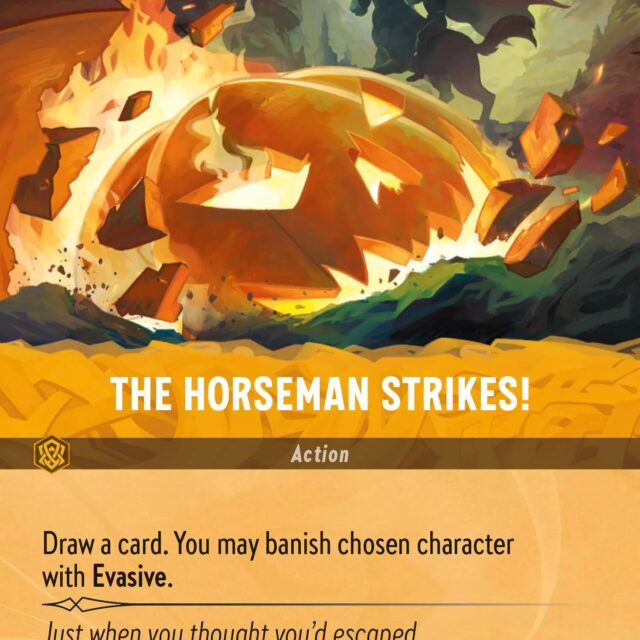 The Horseman Strikes! (010-207) - Set 10: Whispers in the Well - Disney Lorcana Epic