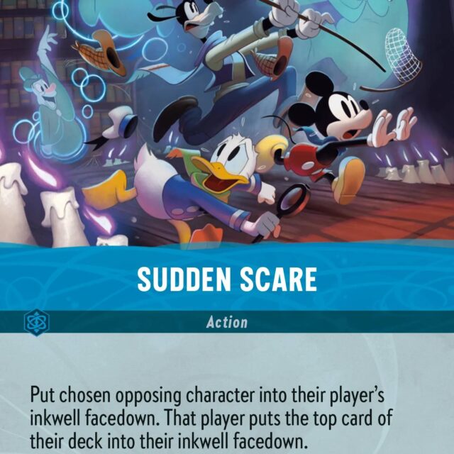 Sudden Scare (010-219) - Set 10: Whispers in the Well - Disney Lorcana Epic