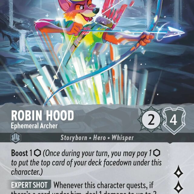 Robin Hood - Ephemeral Archer (010-221) - Set 10: Whispers in the Well - Disney Lorcana Epic