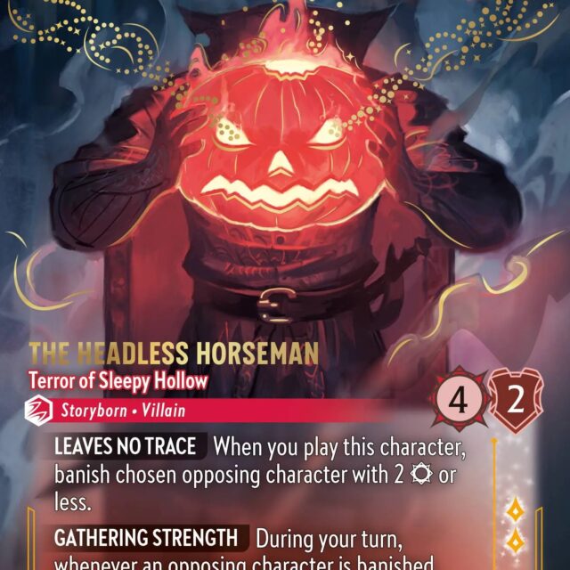 The Headless Horseman - Terror of Sleepy Hollow (010-232) - Set 10: Whispers in the Well - Disney Lorcana Enchanted