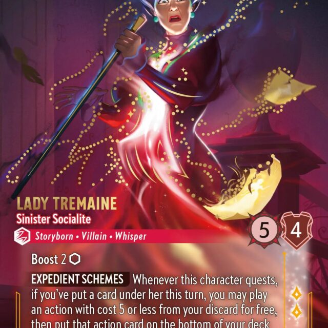 Lady Tremaine - Sinister Socialite (010-233) - Set 10: Whispers in the Well - Disney Lorcana Enchanted