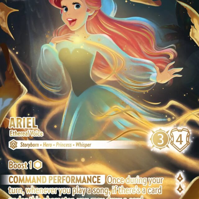 Ariel - Ethereal Voice (010-241) - Set 10: Whispers in the Well - Disney Lorcana Iconic
