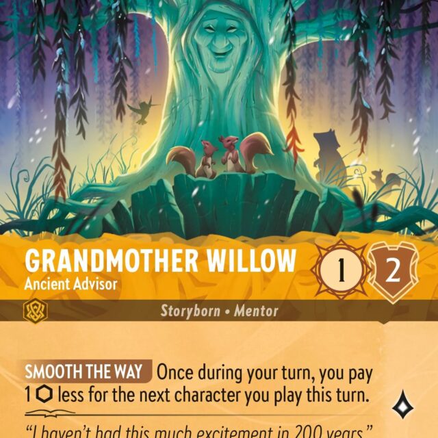 Grandmother Willow - Ancient Advisor (011-206) - Set 11: Winterspell - Disney Lorcana Epic