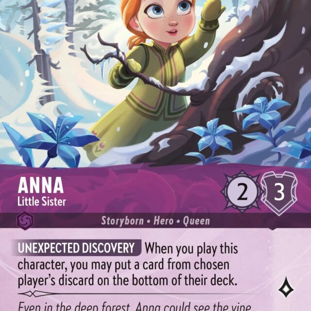 Anna - Little Sister (011-209) - Set 11: Winterspell - Disney Lorcana Epic