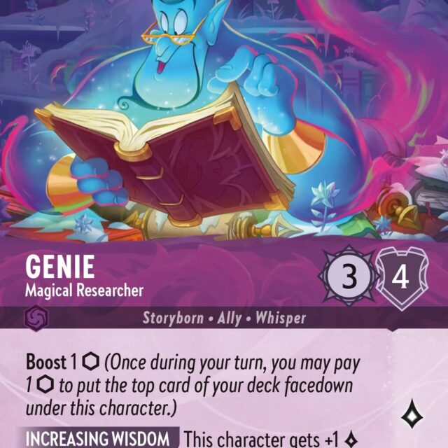 Genie - Magical Researcher (011-210) - Set 11: Winterspell - Disney Lorcana Epic