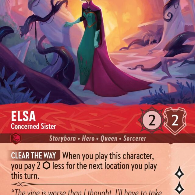 Elsa - Concerned Sister (011-215) - Set 11: Winterspell - Disney Lorcana Epic