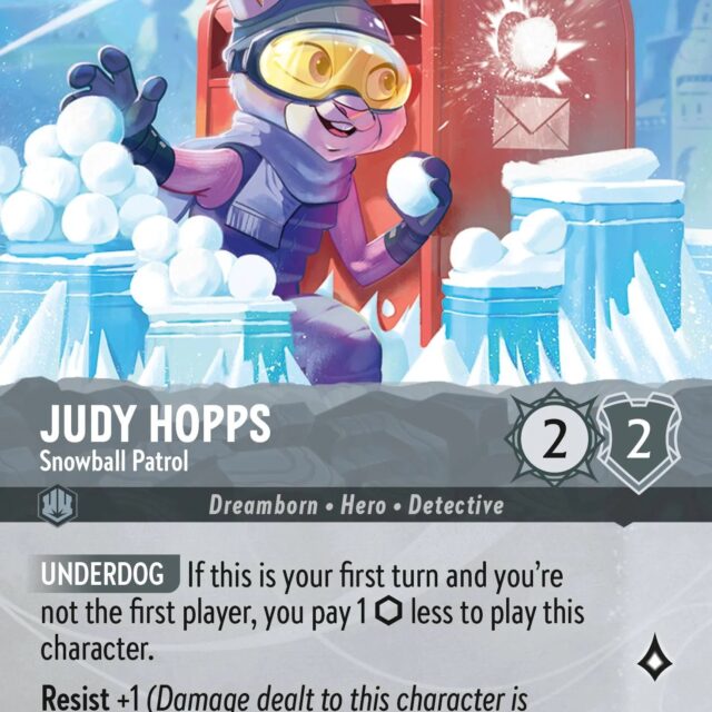 Judy Hopps - Snowball Patrol (011-221) - Set 11: Winterspell - Disney Lorcana Epic