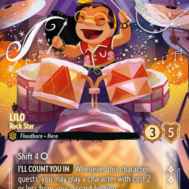 Lilo - Rock Star (011-223) - Set 11: Winterspell - Disney Lorcana Enchanted