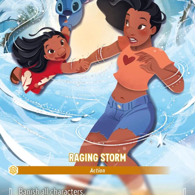 Raging Storm (011-225) - Set 11: Winterspell - Disney Lorcana Enchanted