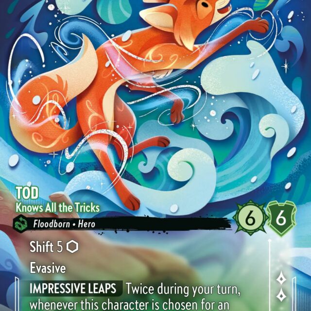 Tod - Knows All the Tricks (011-230) - Set 11: Winterspell - Disney Lorcana Enchanted
