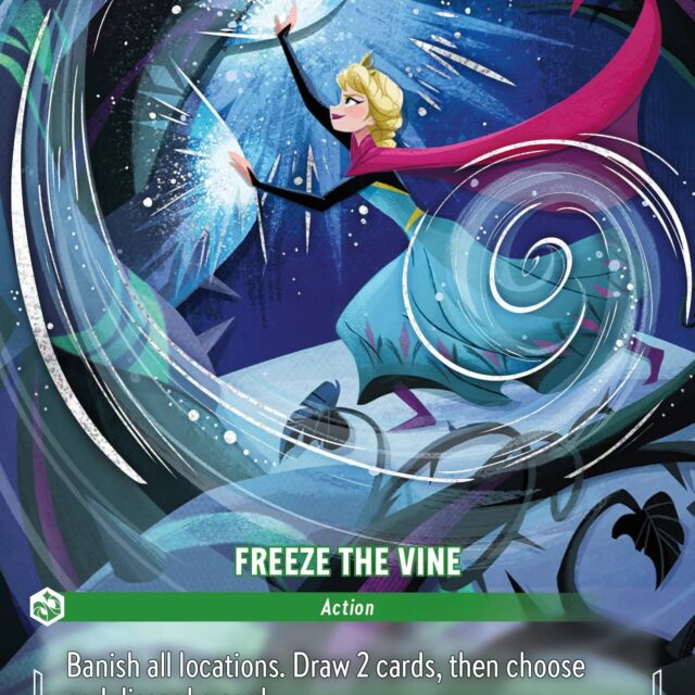 Freeze the Vine (011-231) - Set 11: Winterspell - Disney Lorcana Enchanted