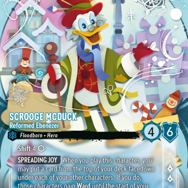 Scrooge McDuck - Reformed Ebenezer (011-235) - Set 11: Winterspell - Disney Lorcana Enchanted