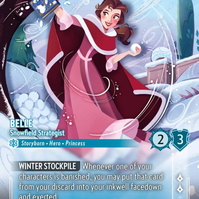 Belle - Snowfield Strategist (011-236) - Set 11: Winterspell - Disney Lorcana Enchanted