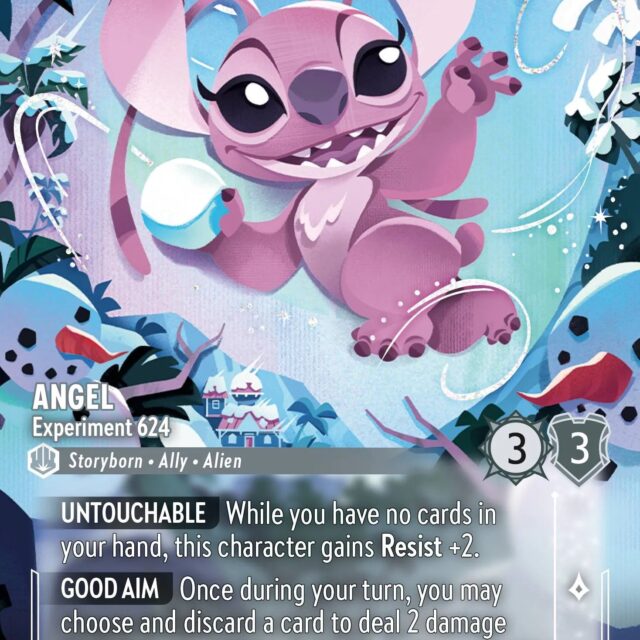 Angel - Experiment 624 (011-238) - Set 11: Winterspell - Disney Lorcana Enchanted