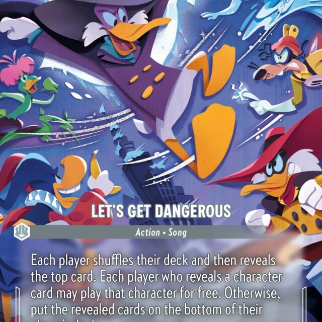 Let's Get Dangerous (011-240) - Set 11: Winterspell - Disney Lorcana Enchanted