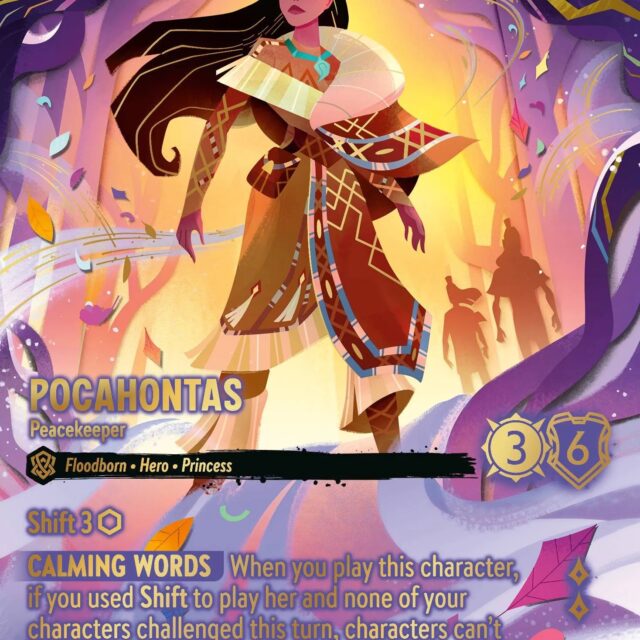 Pocahontas - Peacekeeper (011-241) - Set 11: Winterspell - Disney Lorcana Iconic