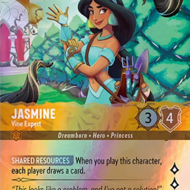 Jasmine - Vine Expert (013-208) - Set 13: Attack of the Vine! - Disney Lorcana Epic