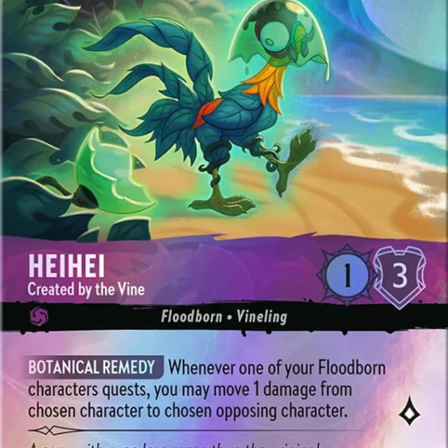 Heihei - Created by the Vine (013-211) - Set 13: Attack of the Vine! - Disney Lorcana Epic