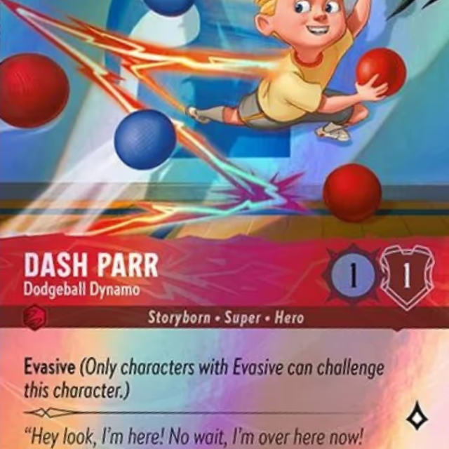 Dash Parr - Dodgeball Dynamo (013-219) - Set 13: Attack of the Vine! - Disney Lorcana Epic