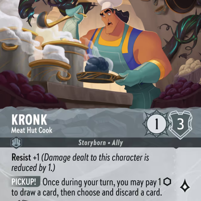 Kronk - Meat Hut Cook (013-223) - Set 13: Attack of the Vine! - Disney Lorcana Epic