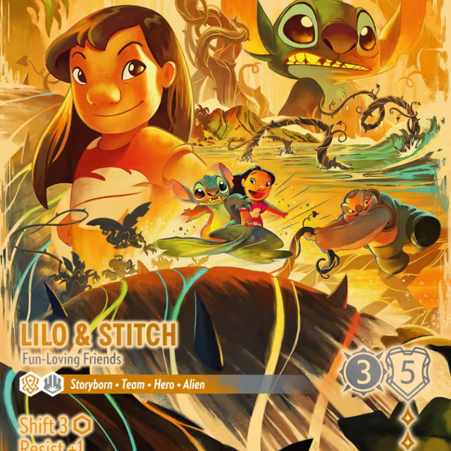 Lilo & Stitch - Fun-Loving Friends (013-244) - Set 13: Attack of the Vine! - Disney Lorcana Iconic