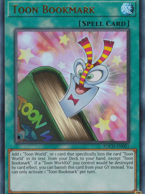 Toon Bookmark [TOCH-EN003] Ultra Rare
