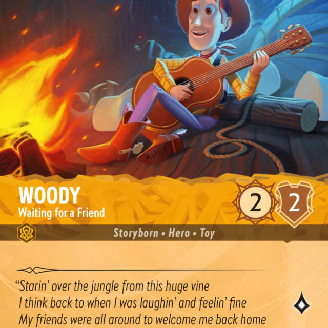 Woody - Waiting for a Friend (012-205) - Set 12: Wilds Unknown - Disney Lorcana Epic