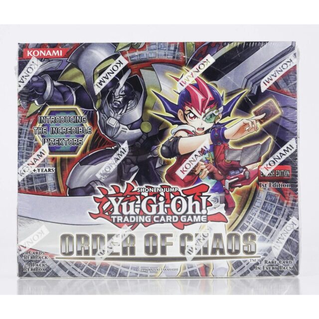Yu-Gi-Oh! TCG 2012 Order of Chaos Booster Box 1st Edition US PRINT