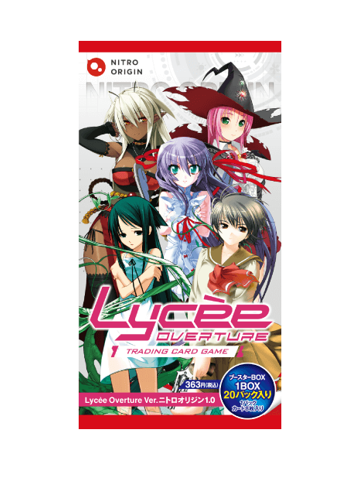 Lycee Overture TCG:  (1 Case) Ver. Nitro Origin 1.0 BOX - NEW/Sealed (2025/10/31)