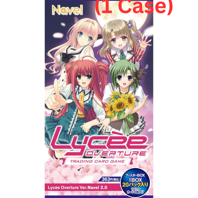 Lycee Overture TCG: (1 Case) Ver.Navel 2.0 BOX - NEW/Sealed (2025/05/30)