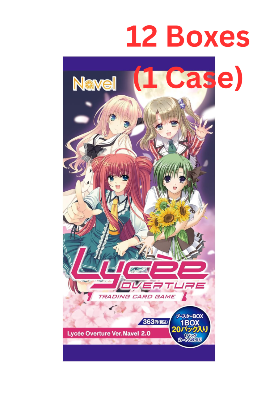 Lycee Overture TCG: (1 Case) Ver.Navel 2.0 BOX - NEW/Sealed (2025/05/30)