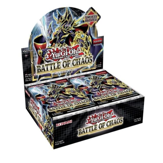 Yugioh - Battle of Chaos Booster Box Case - 12 Boxes - 1st Edition