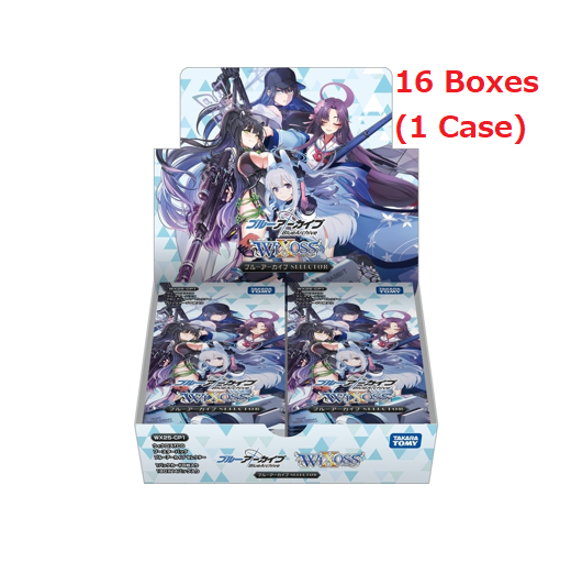 Wixoss TCG:  (1 Case) Blue Archive SELECTOR【WX25-CP1】- NEW/Sealed (2025/04/26)