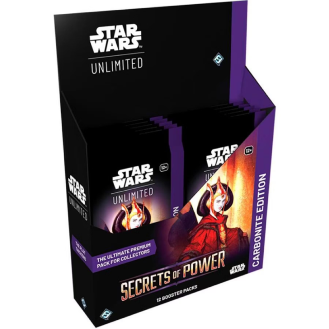 Star Wars Unlimited: Secrets of Power Carbonite Booster Box