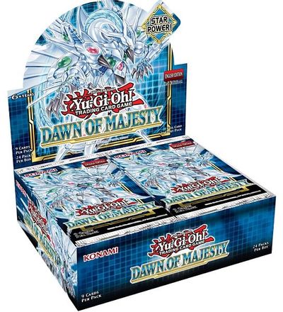 Yu-Gi-Oh! TCG Dawn Of Majesty Booster Box 1st Edition