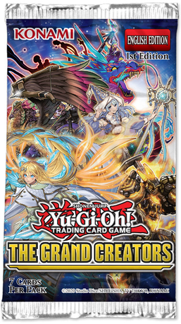 Yu-Gi-Oh! TCG The Grand Creators Booster Pack 1st Edition