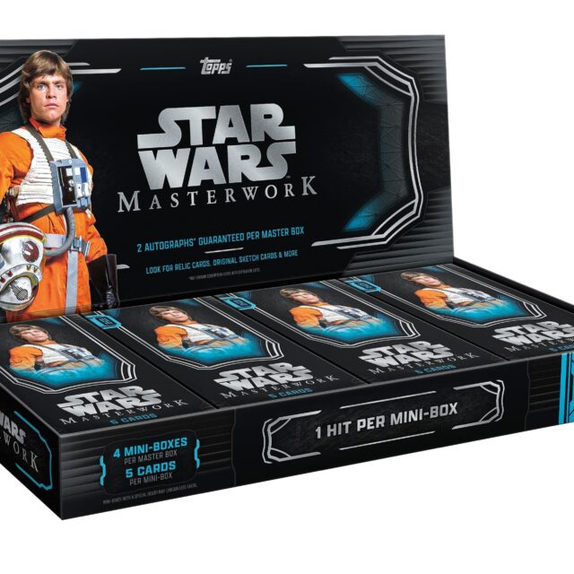 2025 Topps Star Wars Masterwork Hobby Box (CHASE - Mark Hamill, Samuel L. Jackson, Harrison Ford, & Hayden Christensen Autographs)