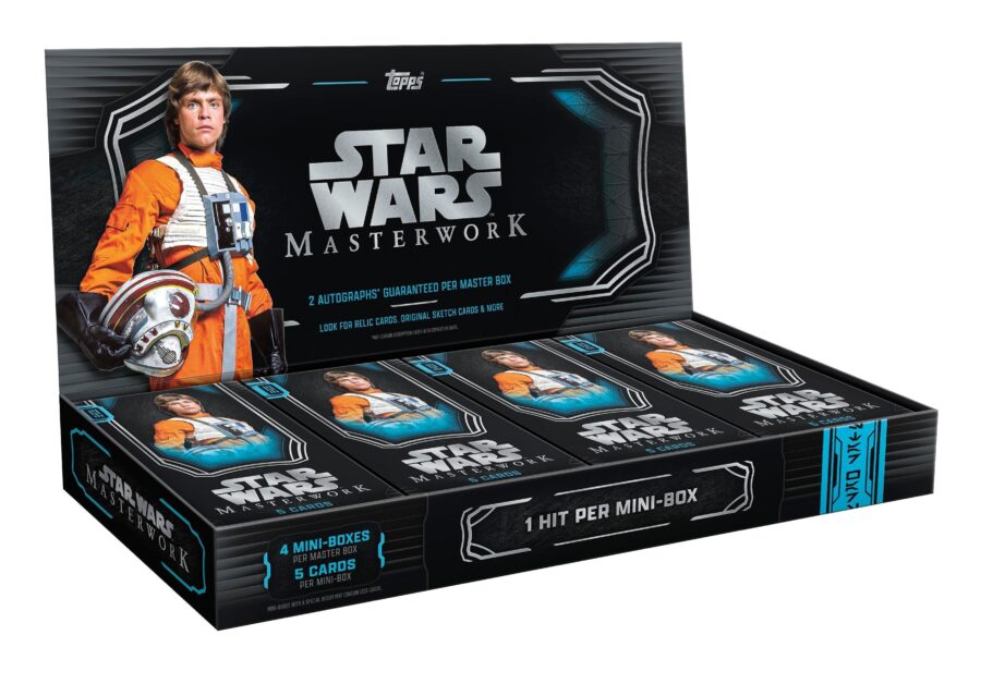 2025 Topps Star Wars Masterwork Hobby Box (CHASE - Mark Hamill, Samuel L. Jackson, Harrison Ford, & Hayden Christensen Autographs)