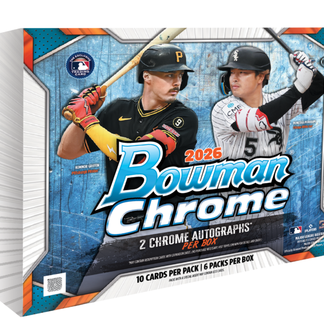 2026 Bowman Chrome Baseball Hobby Box