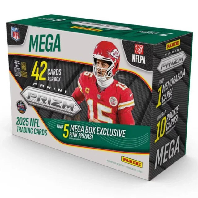 2025 Panini Prizm Football Mega Box