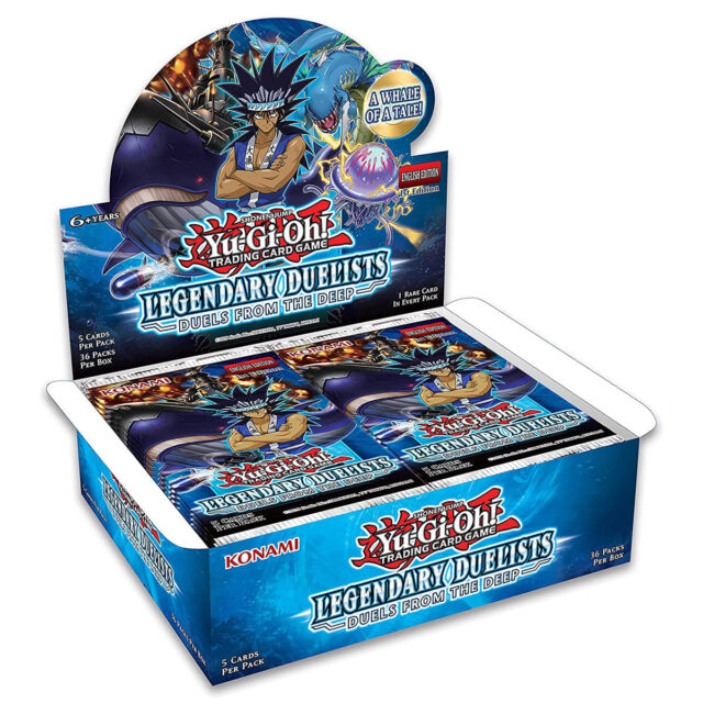 Legendary Duelists 9 Duels from the Deep Booster Box YuGiOh!