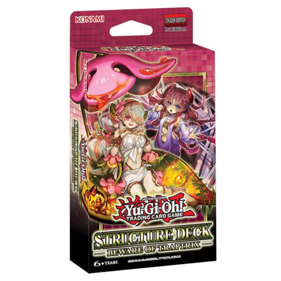 YuGiOh! Beware of the Traptrix Structure Deck 1st Edition