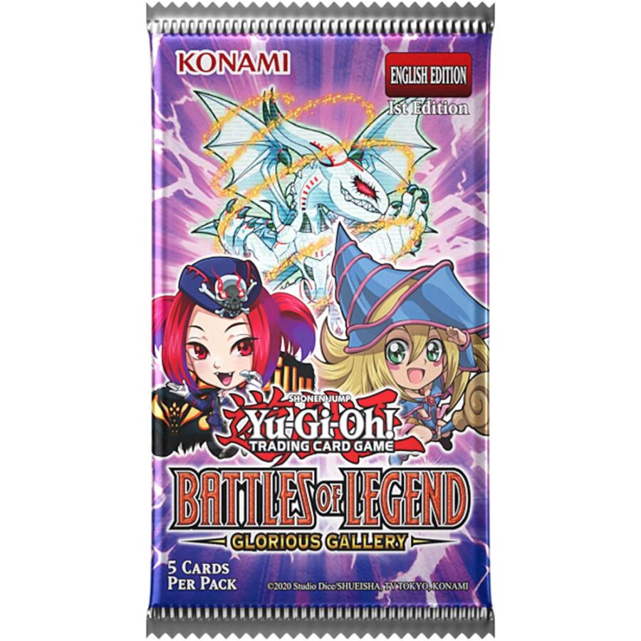 Yu-Gi-Oh! TCG Battles of Legend: Glorious Gallery 1st Ed.Booster Pack