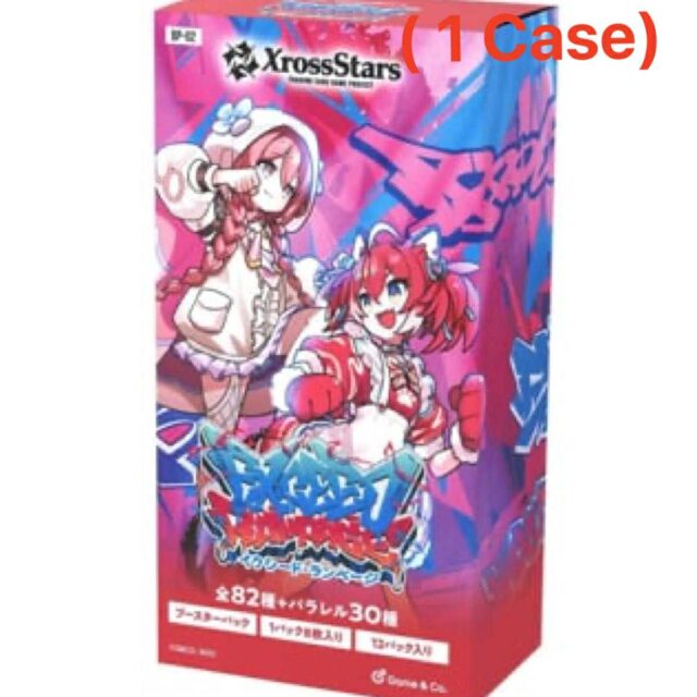 Xross Stars TCG: (1 Case)Xross Stars Booster Pack 2: Exceed RampageBOX - NEW/Sealed (2025/12/19)