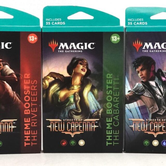 Magic The Gathering Streets of New Capenna Theme Booster Box