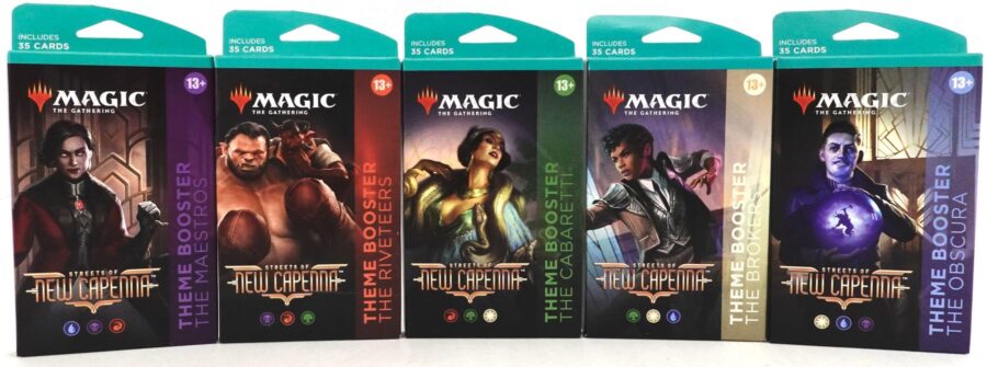 Magic The Gathering Streets of New Capenna Theme Booster Box